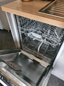 Kuchyň nebo kuchyňský kout v ubytování Gîte le petit bûcheron
