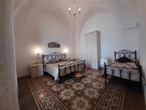 Postel nebo postele na pokoji v ubytování Casa Vacanze Lu Cumentu