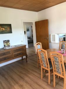 Küche/Küchenzeile in der Unterkunft Ferienhaus Anita am Radweg