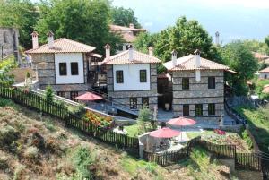 The building in which a vendégházakat is located