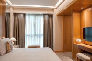 Posteľ alebo postele v izbe v ubytovaní Melia Athens