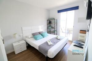 Postel nebo postele na pokoji v ubytování Sun Beach Bellavista con vistas al mar