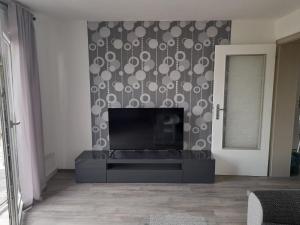 Posezení v ubytování Ferienwohnung in Olpe-Rhode am Biggesee