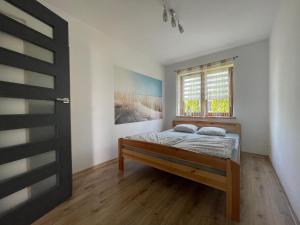 Letto o letti in una camera di Błękit