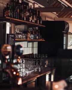 Loungen eller baren på Tärnaby Sporthotell
