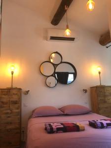 Ένα ή περισσότερα κρεβάτια σε δωμάτιο στο Loft Mahanoa