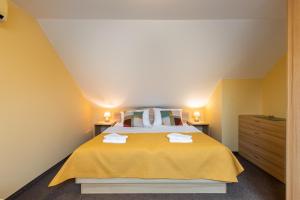Postel nebo postele na pokoji v ubytování Hotel Libero