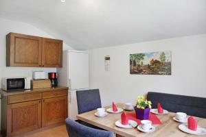 Kuchyňa alebo kuchynka v ubytovaní Ferienwohnung Mark