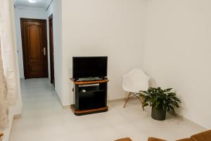 TV a/nebo společenská místnost v ubytování La Terreta