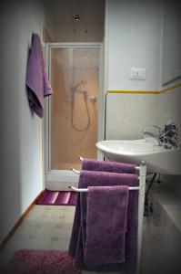 Koupelna v ubytování Olivia B&B and Apartment