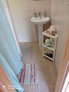 Koupelna v ubytování Inn Estio