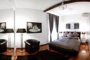 Cama o camas de una habitación en Easydomus Rome