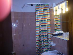 Koupelna v ubytování Hotel L'Ancora