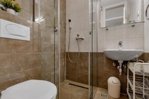 Kúpeľňa v ubytovaní Apartments Vranjes