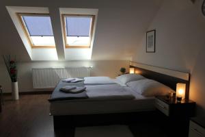 Posteľ alebo postele v izbe v ubytovaní Residence Vysta