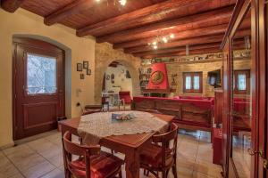 A seating area at Cretan Traditional Home