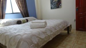 Letto o letti in una camera di Posada Estrella