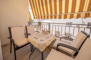 Istumisnurk majutusasutuses Kristal Apartmani