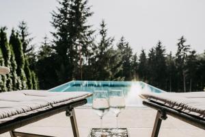 Bazén v ubytování Landhaus K07 nebo v jeho okolí