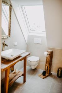 Koupelna v ubytování Landhaus K07