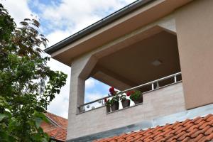 Balkón nebo terasa v ubytování Vila Suncani Breg