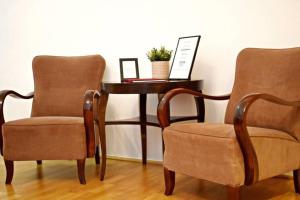Posedenie v ubytovaní Central Budapest Apartment in Historical Building With Free Private Parking