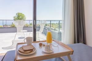 Balkón nebo terasa v ubytování INSULA FELIX Bed&Breakfast