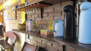 Dapur atau dapur kecil di Hostal del Suri