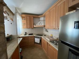 Kuchyň nebo kuchyňský kout v ubytování Apartment Sandra FREE PRIVATE PARKING