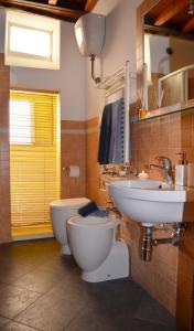 Et badeværelse på Domus Lucca