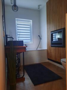 TV a/nebo společenská místnost v ubytování Apartamenty Sielanka