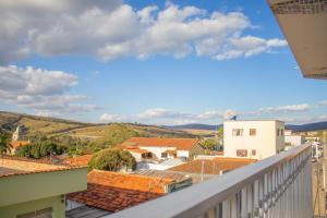 una vista desde el balcón de una casa en Casa Azul, en Carrancas