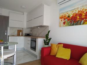 Η κουζίνα ή μικρή κουζίνα στο Apartman Maria