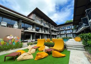Zahrada ubytování La Lune Beach Resort