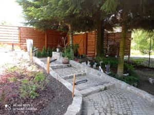 Vonkajšia záhrada v ubytovaní Apartamenty Sowianka