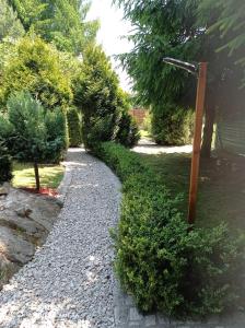 Vonkajšia záhrada v ubytovaní Apartamenty Sowianka