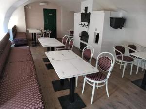 Posezení v ubytování Apartmán u Brány