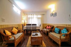 Posezení v ubytování Vatsalyam Home Stay