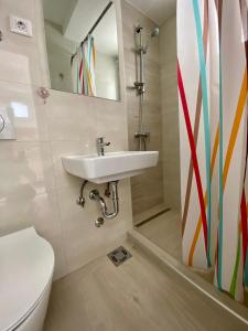 Koupelna v ubytování Guesthouse Civovic