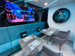 Posezení v ubytování Smart Hotel Budapest