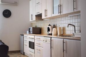 Kuchyňa alebo kuchynka v ubytovaní Cosy Apartment In Budapest Downtown WITH Free Garage Parking