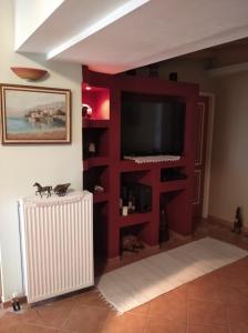 TV a/nebo společenská místnost v ubytování Mila LA villa
