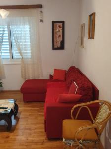 Posezení v ubytování Apartments Jerković Drašnice-2bd