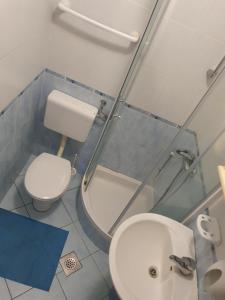 Koupelna v ubytování Apartments Jerković Drašnice-2bd