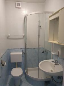 Koupelna v ubytování Apartments Jerković Drašnice-2bd + 22 fotografií