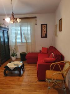 Posezení v ubytování Apartments Jerković Drašnice-2bd
