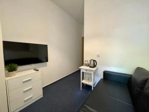 TV a/nebo společenská místnost v ubytování Milla Apartments
