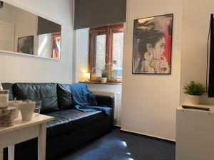 Posezení v ubytování Milla Apartments