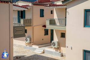 Balkón nebo terasa v ubytování Anemos Villas