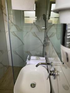 Kúpeľňa v ubytovaní Etno Boutique